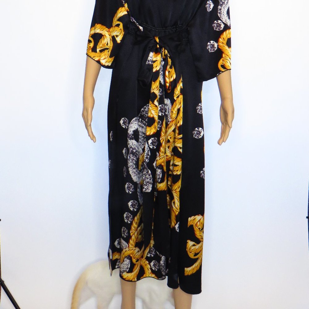 Dress Black with design